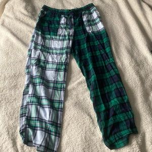 plaid pj pants